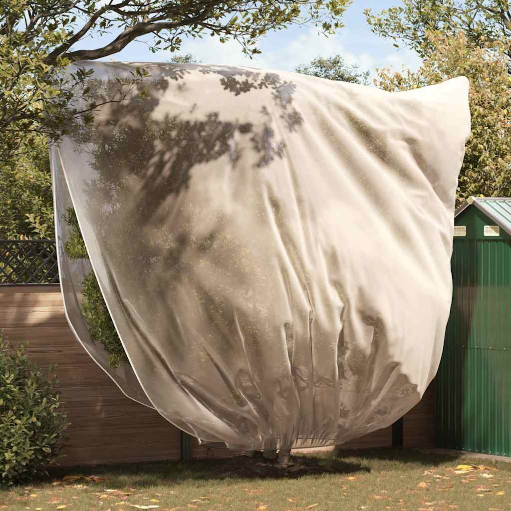 Frost Protection Plant Fleece Covers 3 pcs Beige 3 x 3.93 m