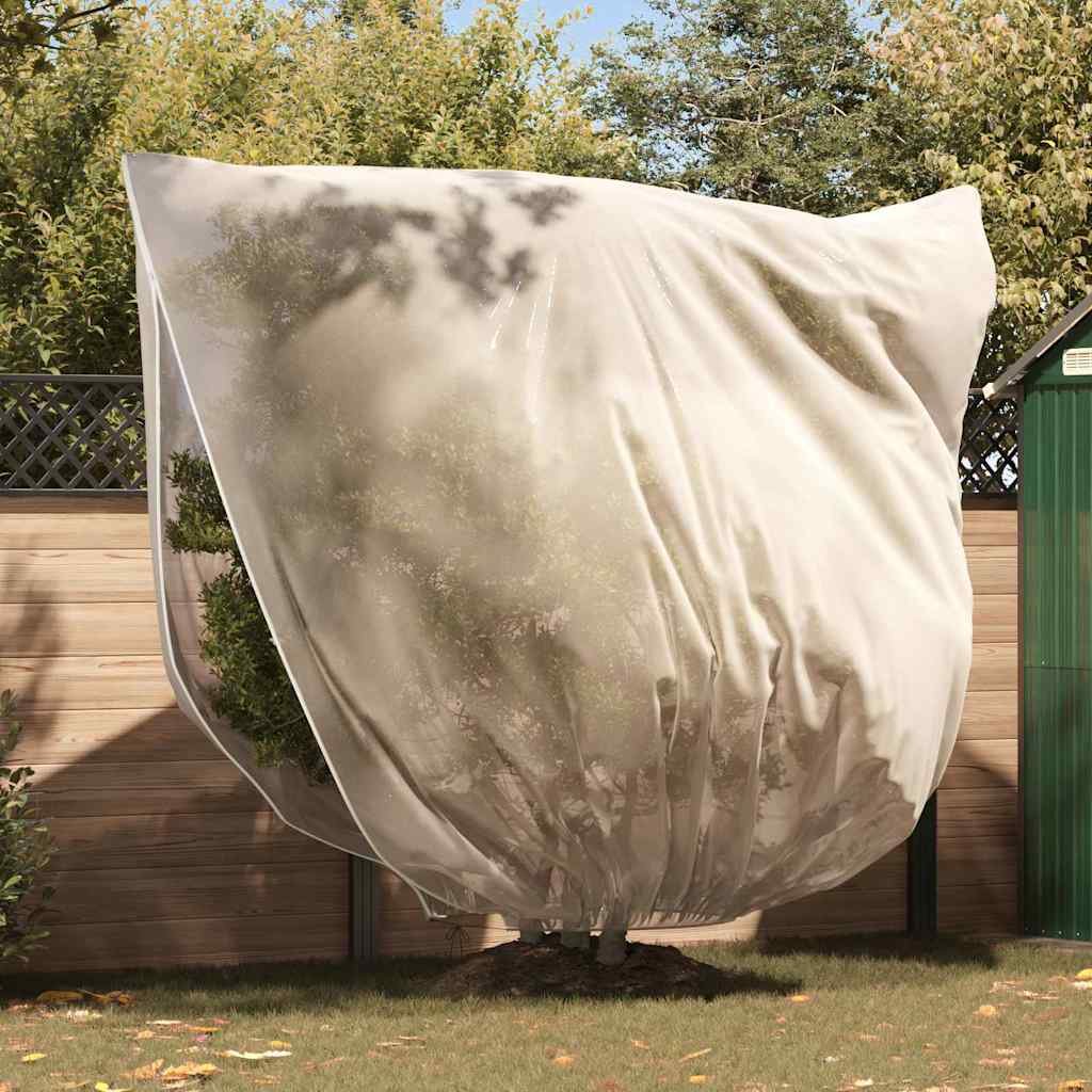 Frost Protection Plant Fleece Covers 3 pcs Beige 2 x 2.36 m