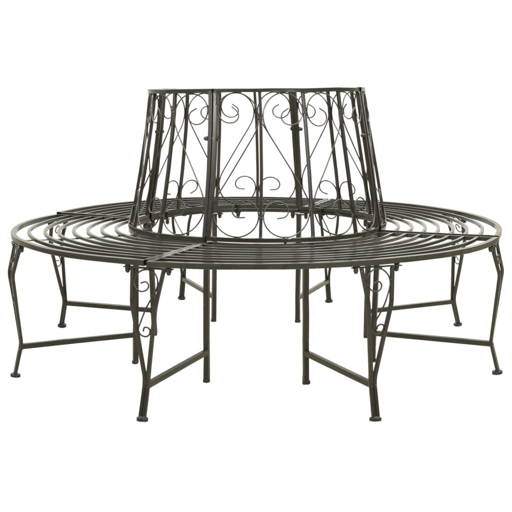 Tree benches 1-Seater Ø 62.99 x 35.04 in Steel