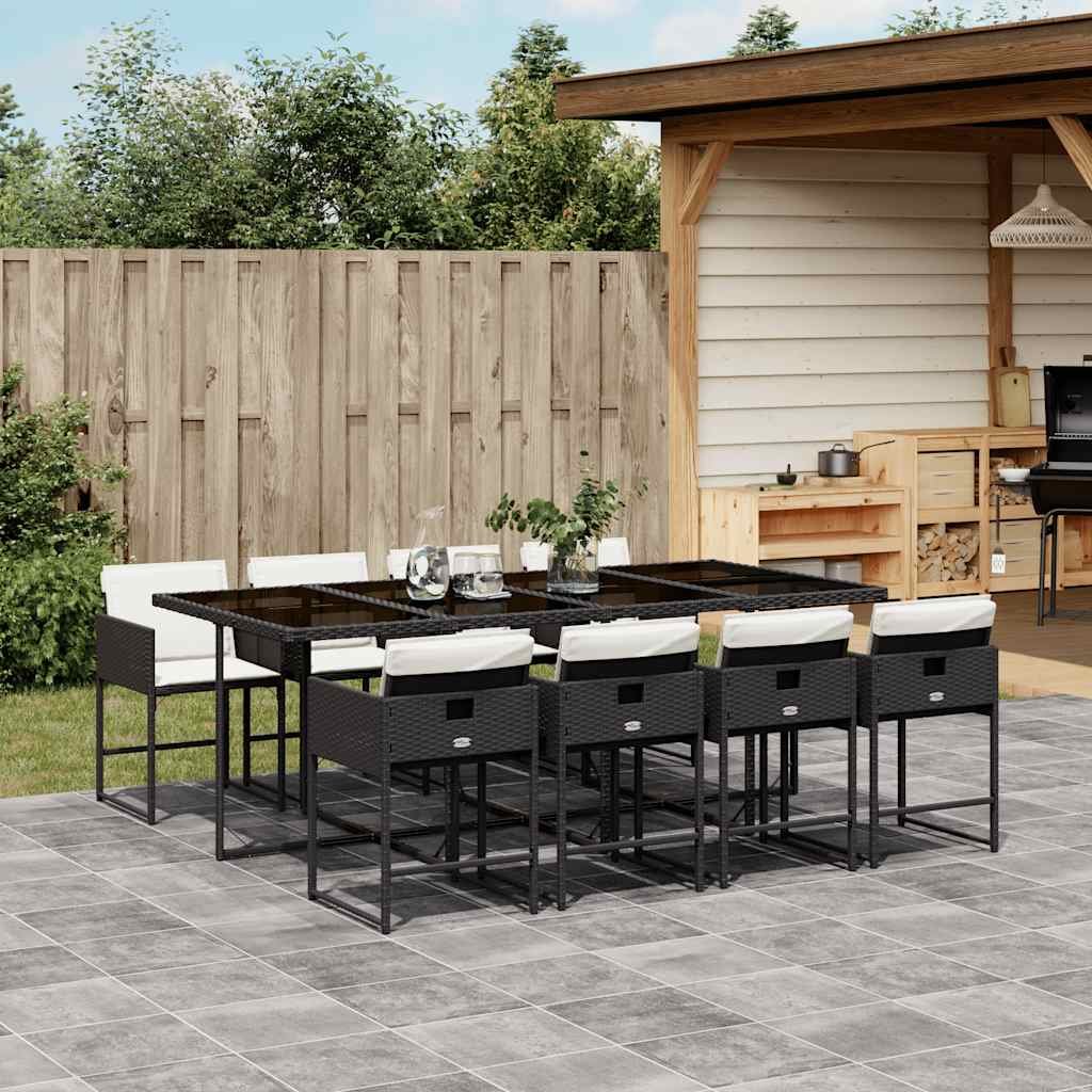 Garden Dining Set | Black
