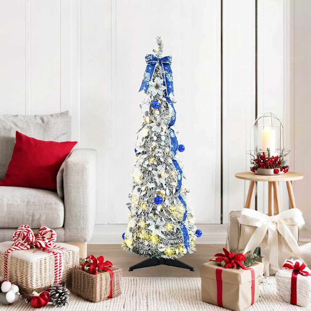 Artificial Christmas Tree White 120 cm PVC