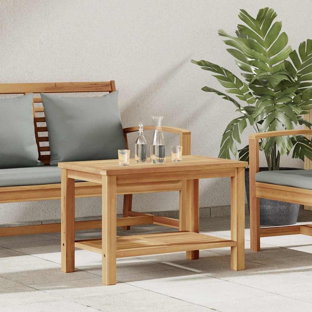 Coffee Table Brown 70 x 40 x 45 cm Solid teak wood
