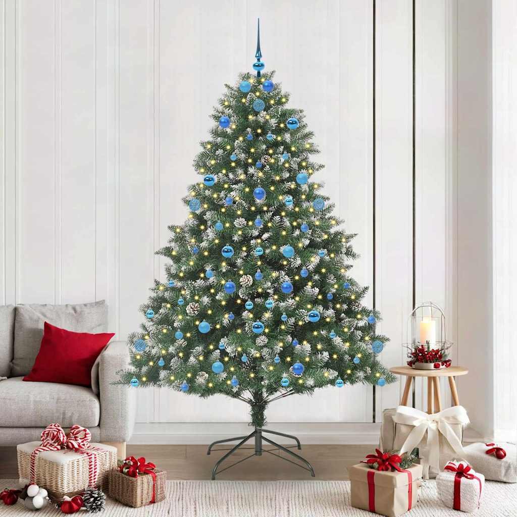 Artificial Christmas Tree Green 210 cm