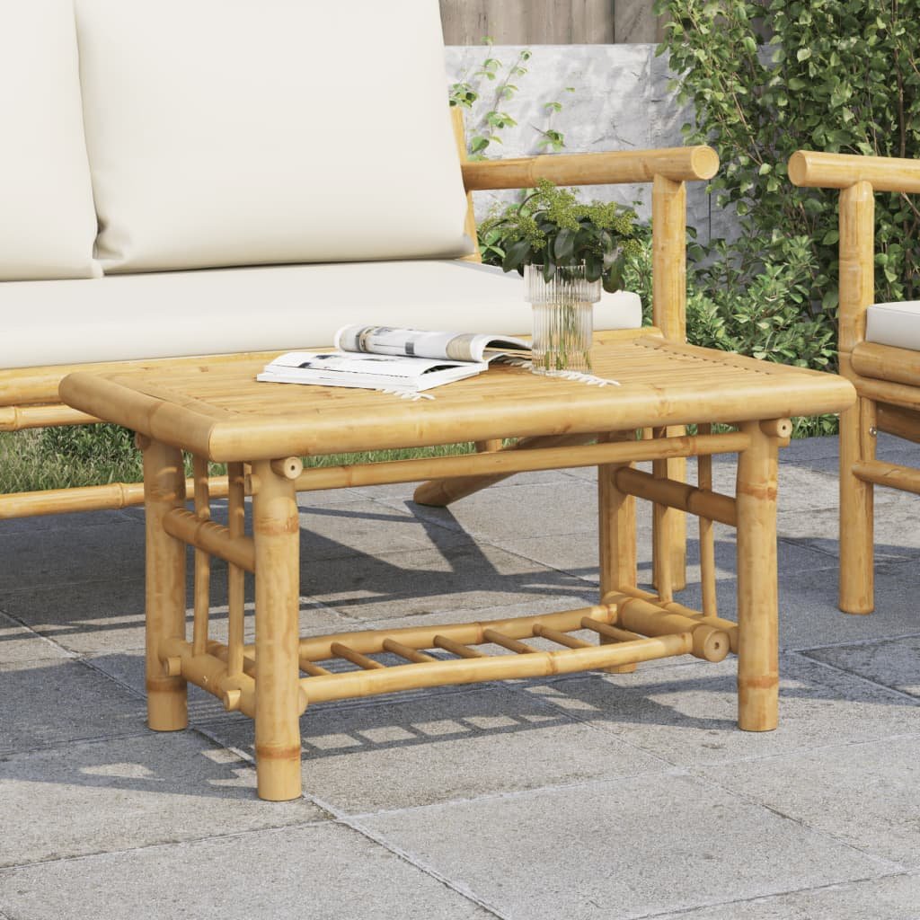 Coffee Table 27.6"x17.7"x14.2" Bamboo