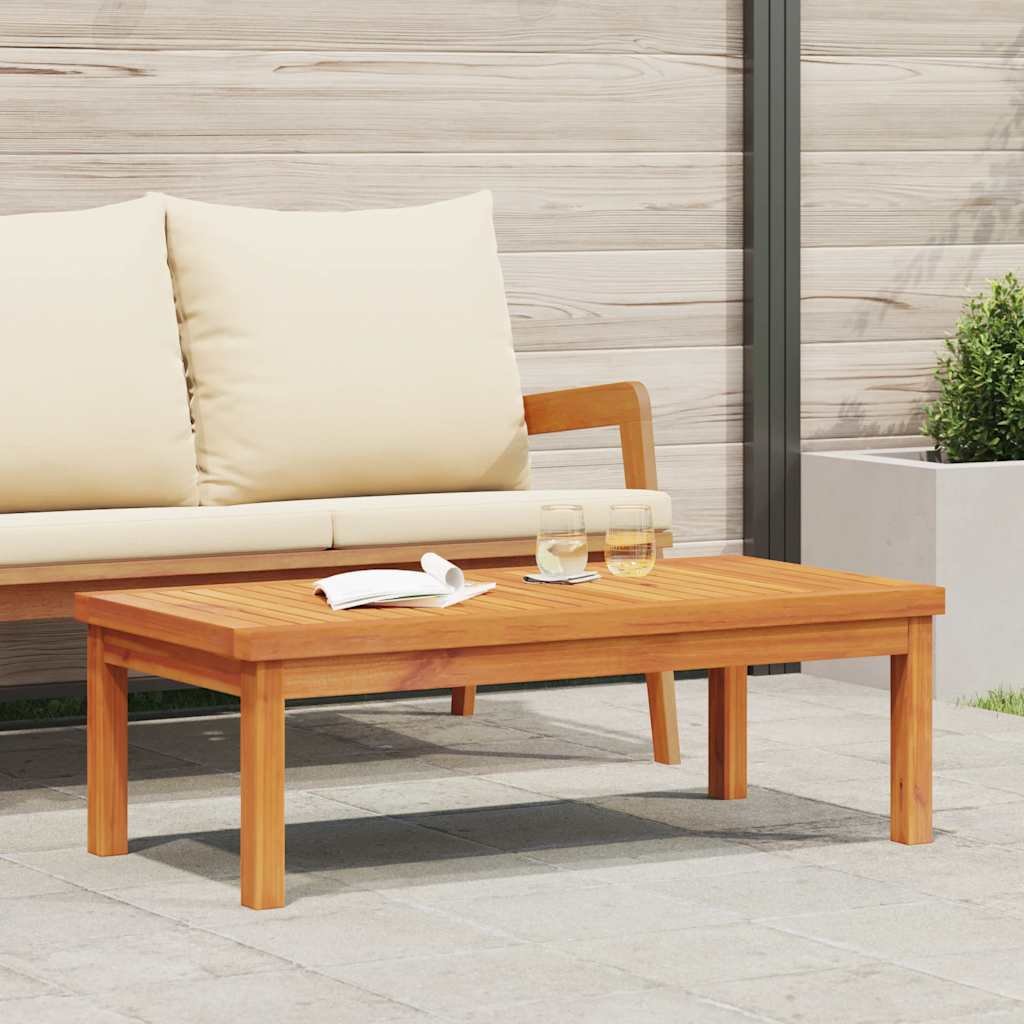Coffee Table 39.4"x19.7"x13" Solid Acacia Wood