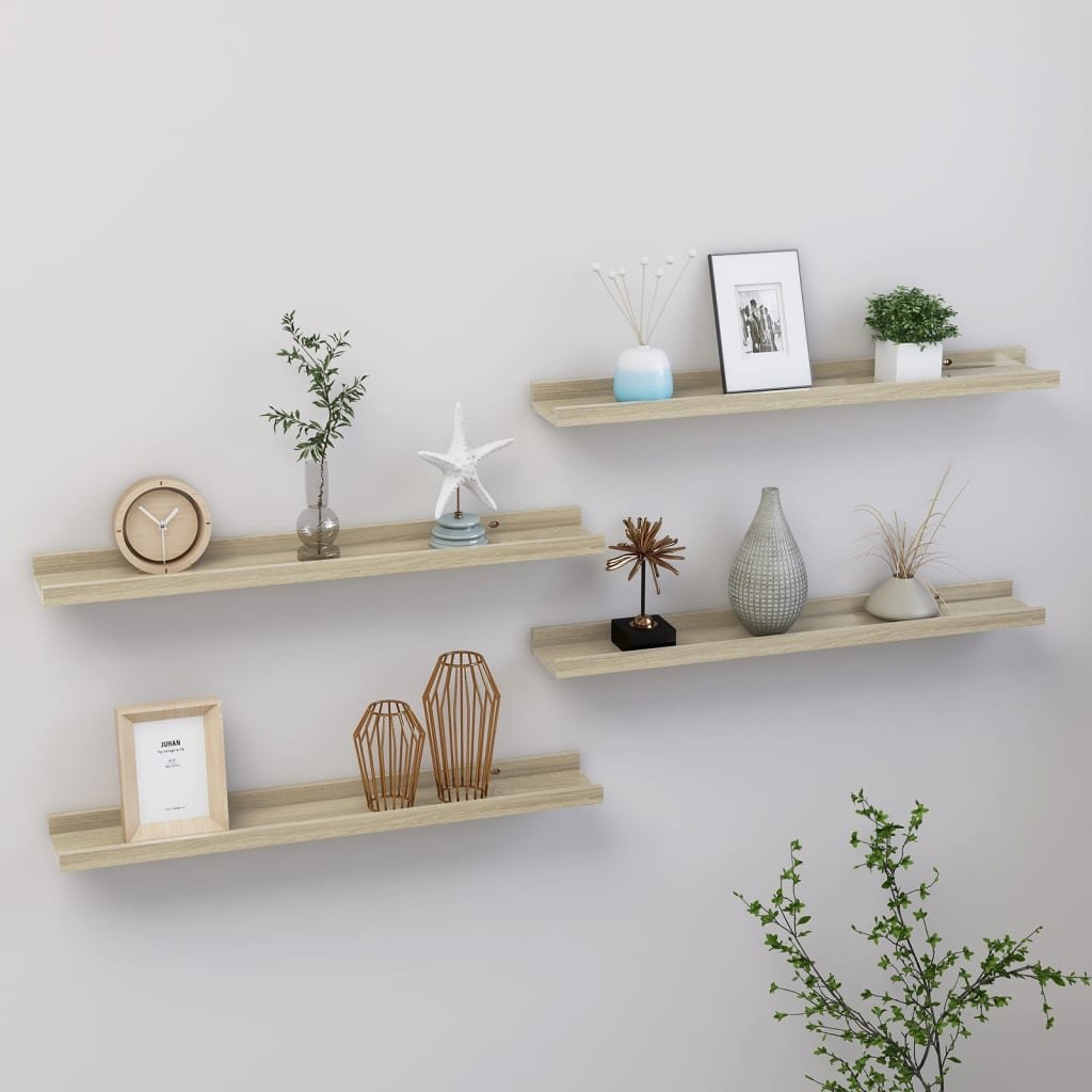Sonoma oak 23.6" x 3.5" x 1.2" 4 MDF
