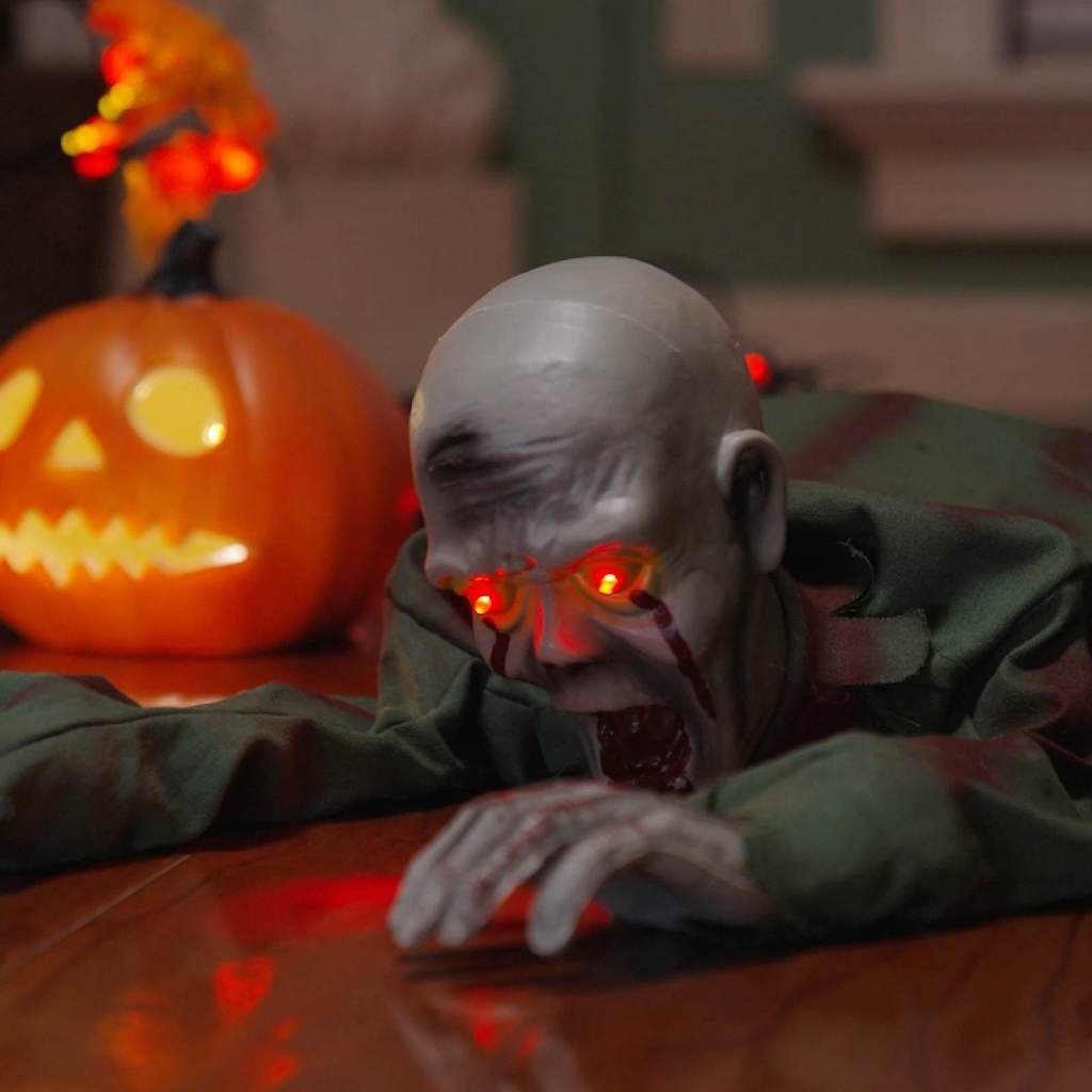 Halloween Decoration Zombie SPOOKA Green 110 x 50 x 21 cm