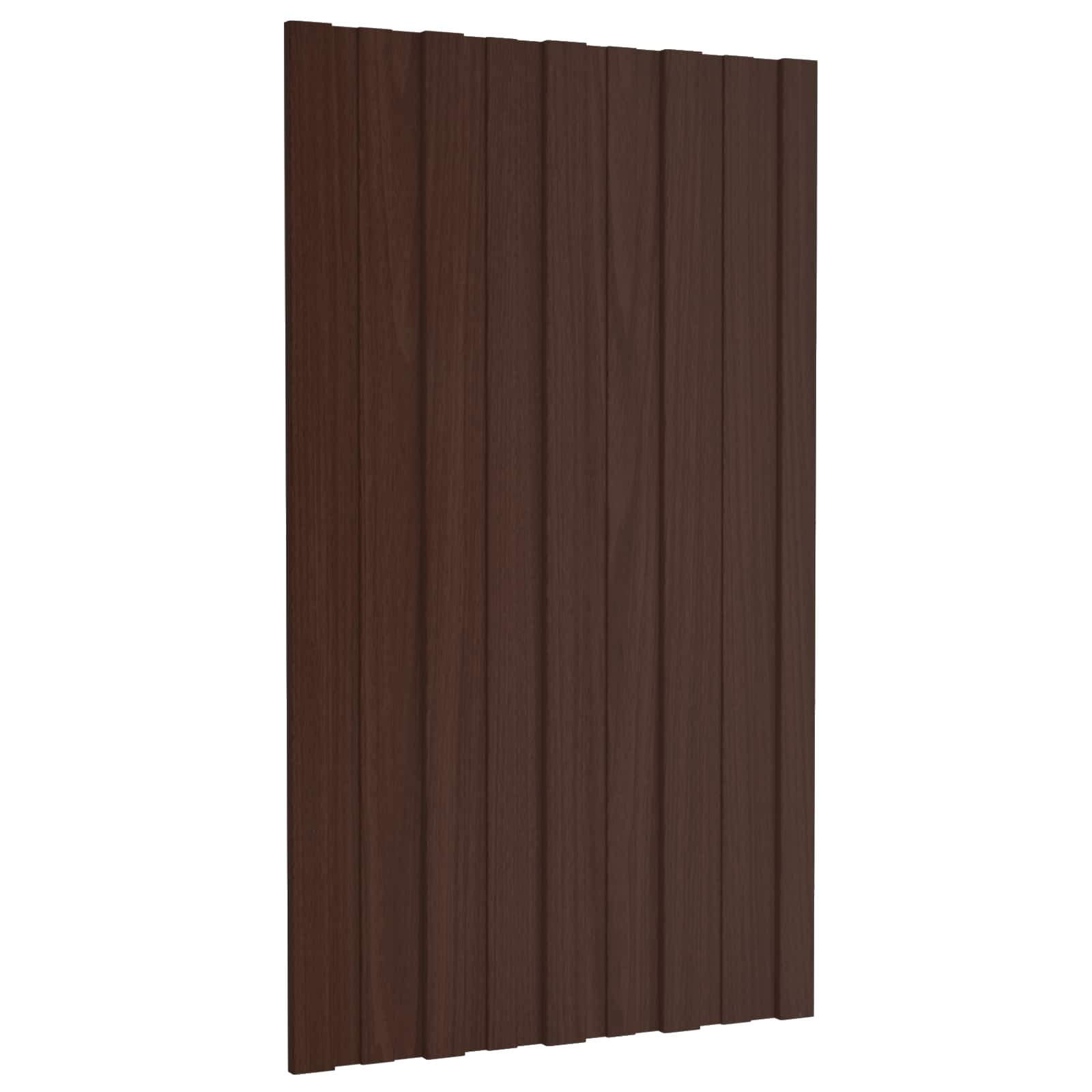 Roof Panel 36 pcs Brown 31.50 x 17.72 in Galvanised steel