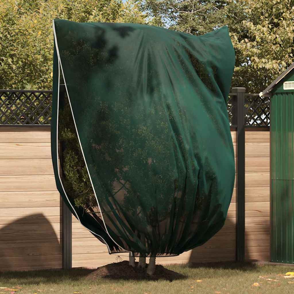 Frost Protection Plant Fleece Covers Green 2.4 x 2 m