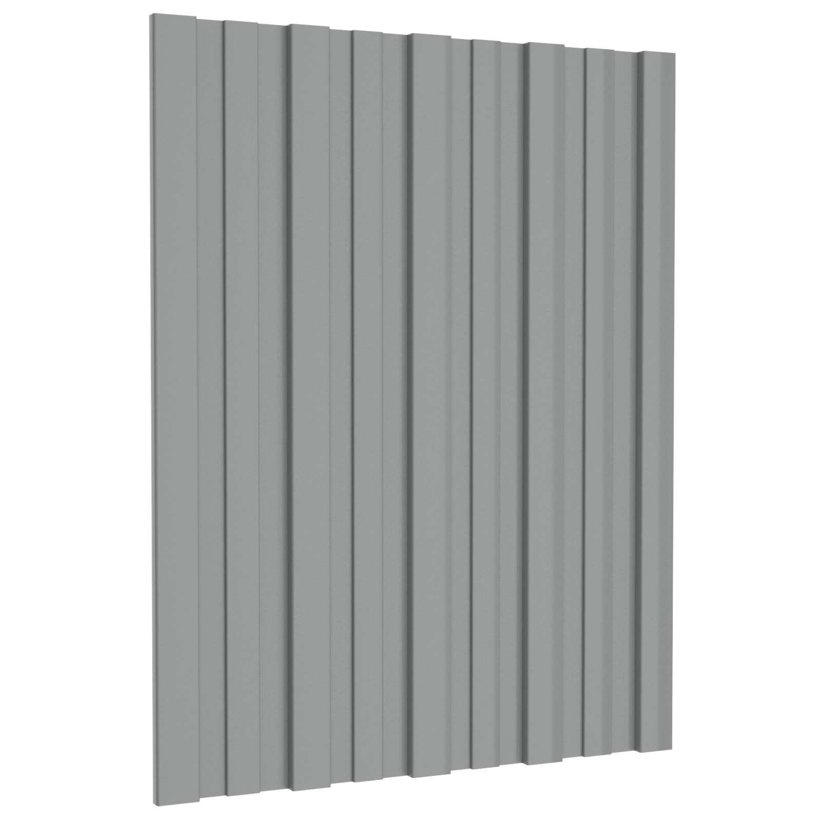Roof Panel 36 pcs Grey 23.62 x 17.72 in Galvanised steel