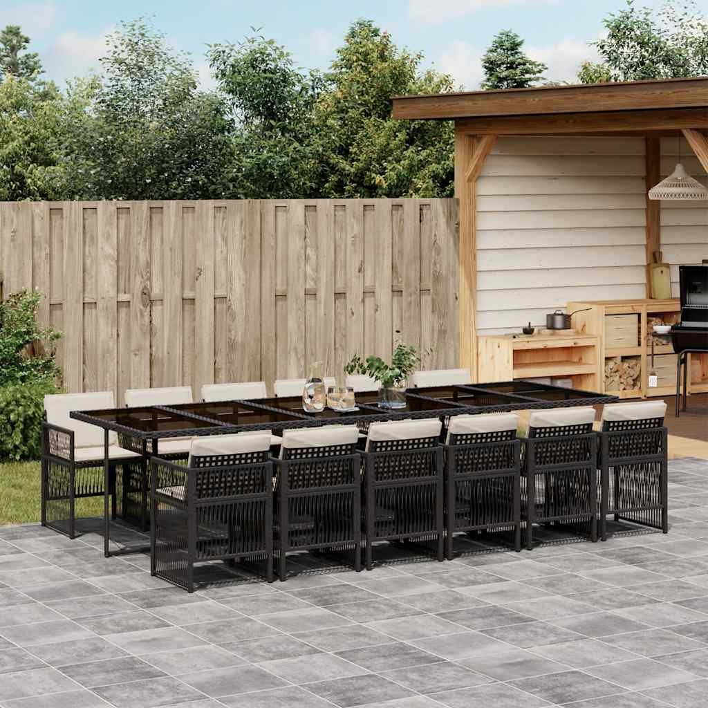 Garden Dining Set | Black