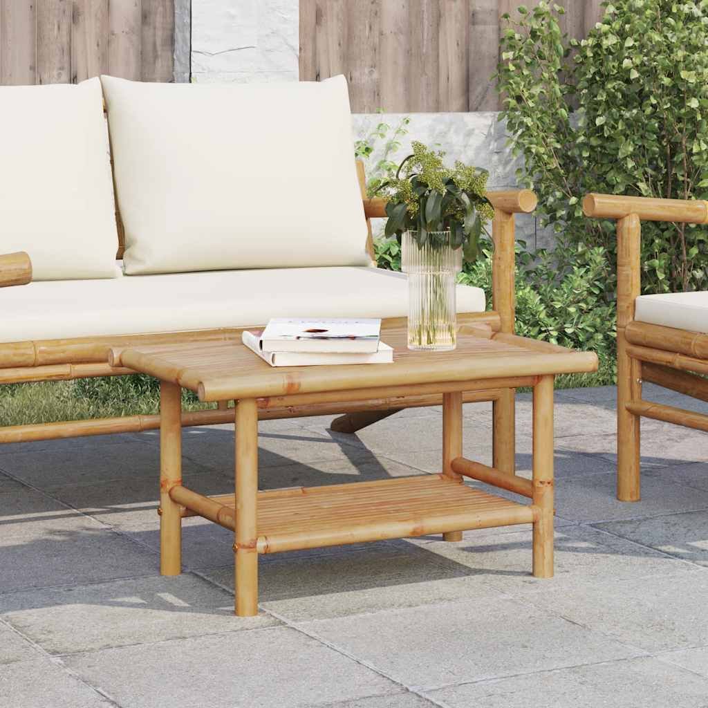 Coffee Table 27.6"x15.7"x13.8" Bamboo