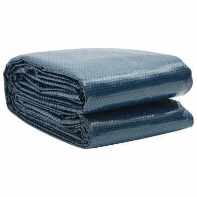 Floating PE Solar Pool Film 288.2"x144.1" Black and Blue